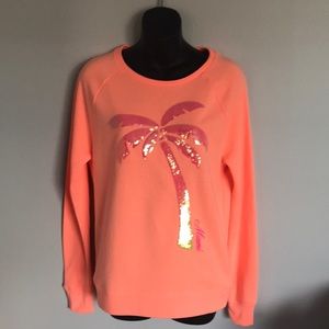 Victoria secret pink  bling Miami sweater